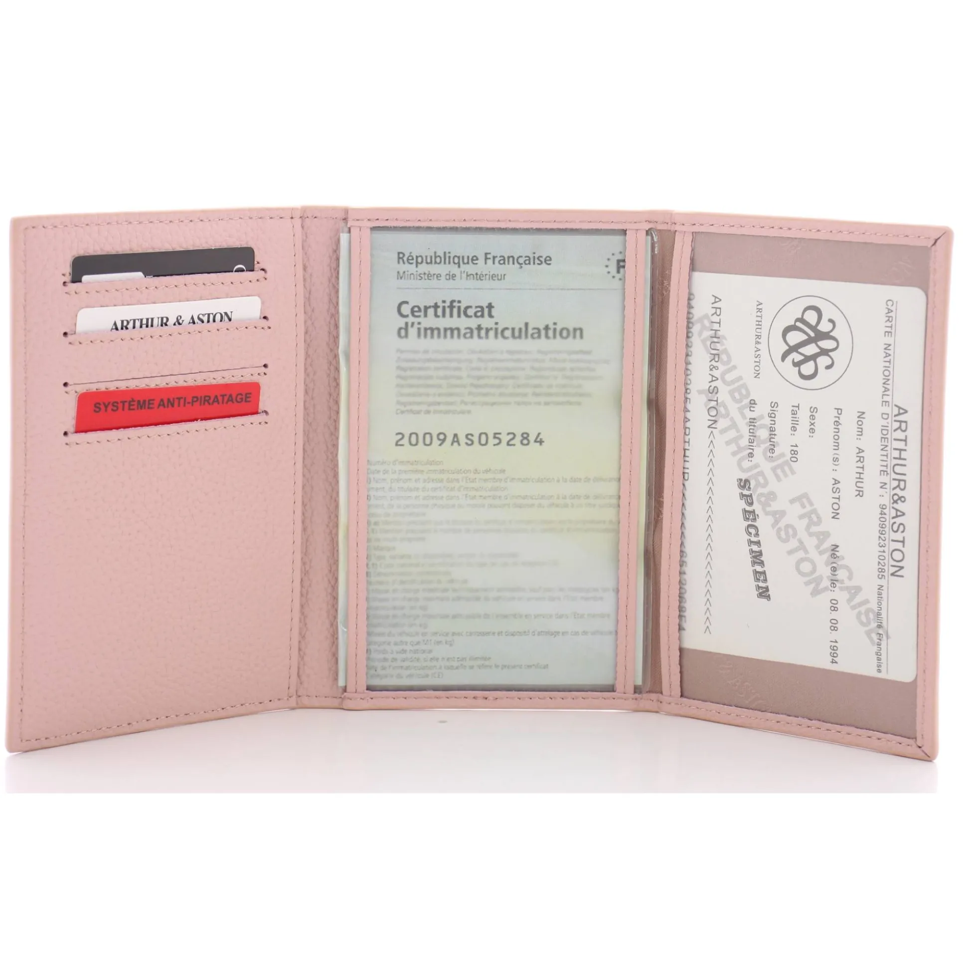 Arthur Aston Porte-papiers Joy en cuir*Femme/Homme Porte-Papiers|Porte-Cartes Homme