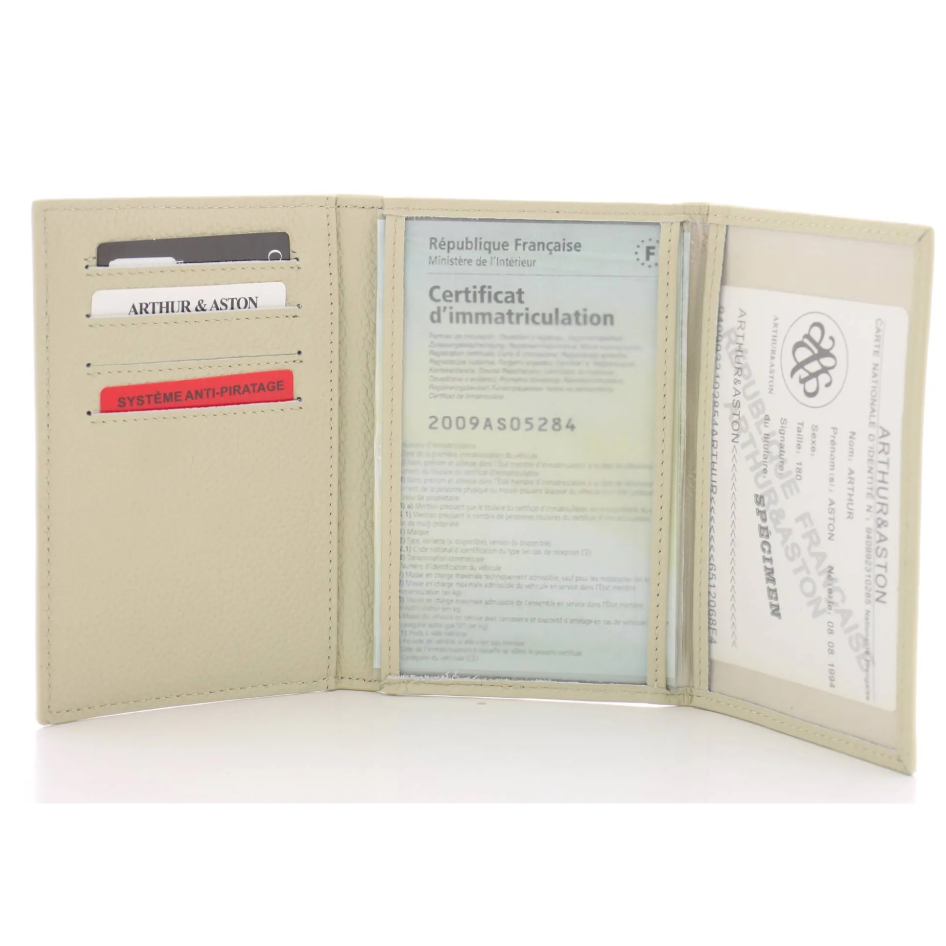 Arthur Aston Porte-papiers Joy en cuir*Femme/Homme Porte-Papiers|Porte-Cartes Homme