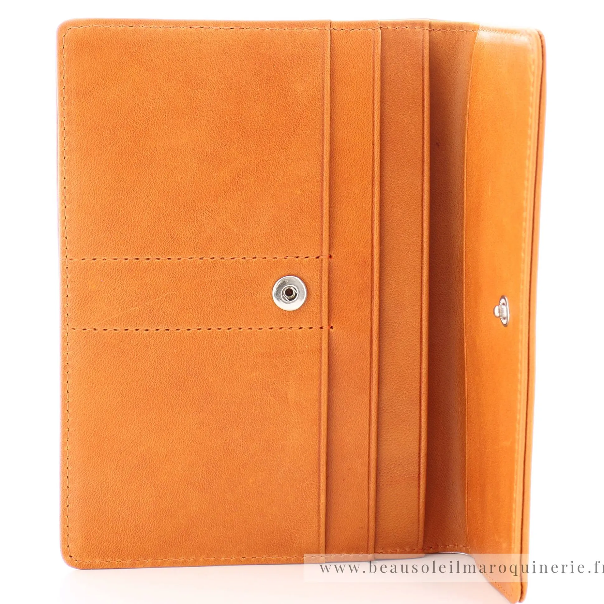 Arthur Aston Porte-papiers rabat cuir huile Isabel*Femme Porte-Cartes Femme