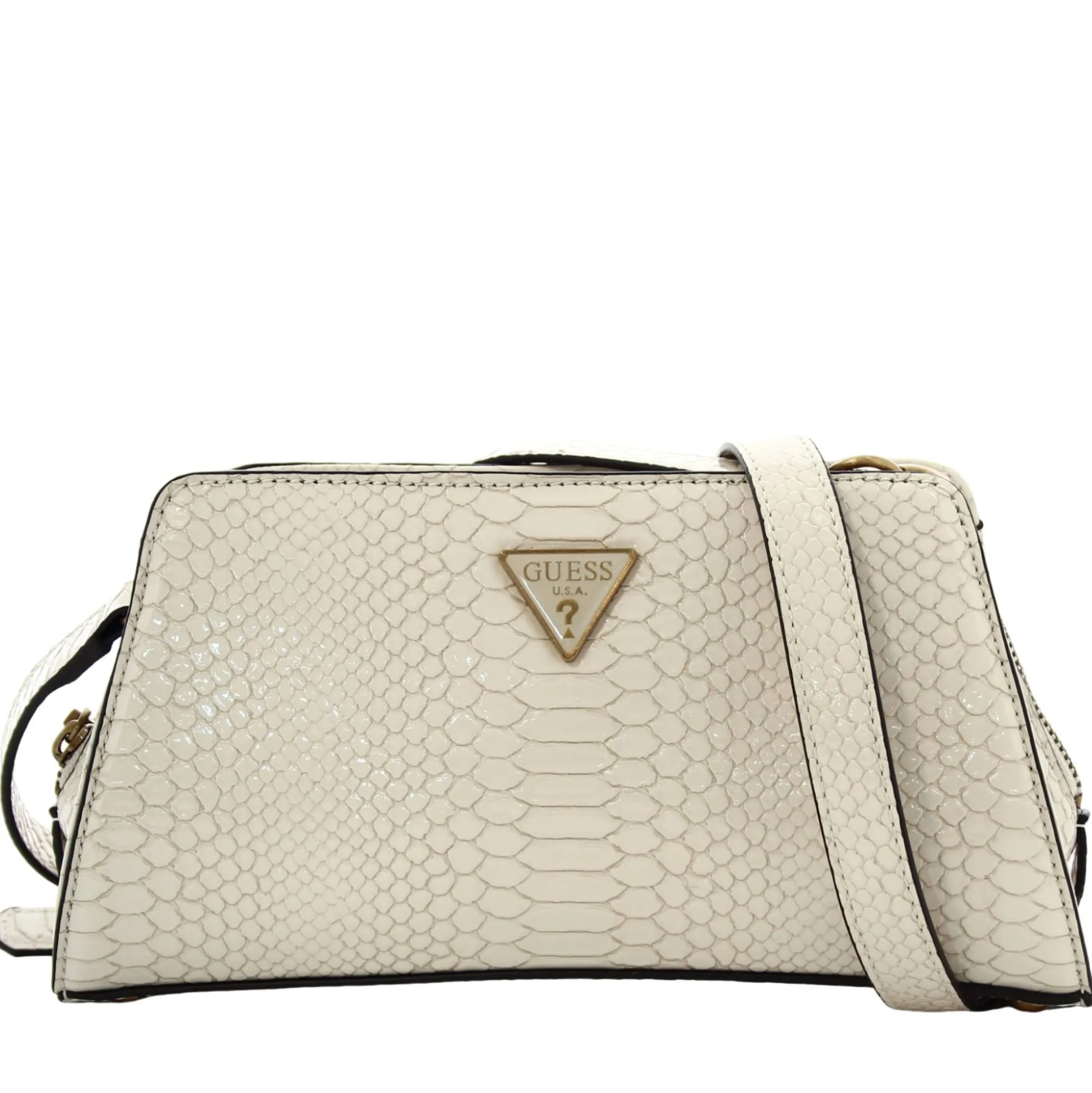 Guess Sac a bandouliere imprime python Georgina*Femme Sacs Bandoulière