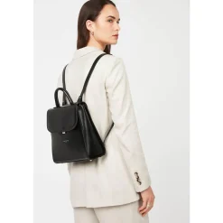 Lancaster Sac a dos a rabat avec fermoir Suave Even*Femme Sacs À Dos Femme