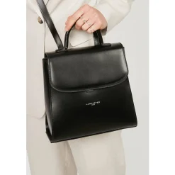 Lancaster Sac a dos a rabat avec fermoir Suave Even*Femme Sacs À Dos Femme