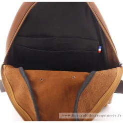 Les Ateliers Foures Sac a dos cuir Eole Baroudeur*Homme Sacs À Dos