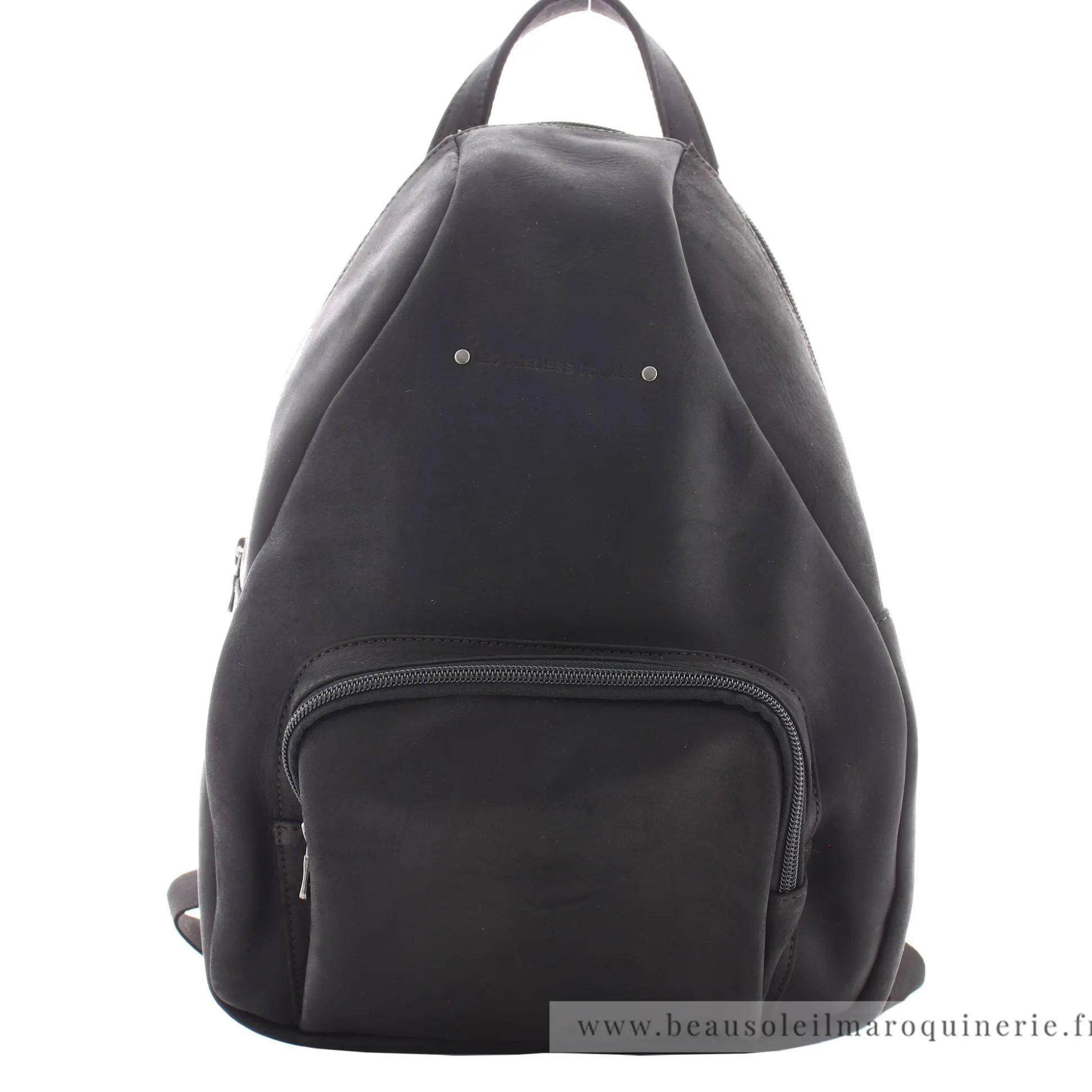 Les Ateliers Foures Sac a dos cuir Eole Baroudeur*Homme Sacs À Dos
