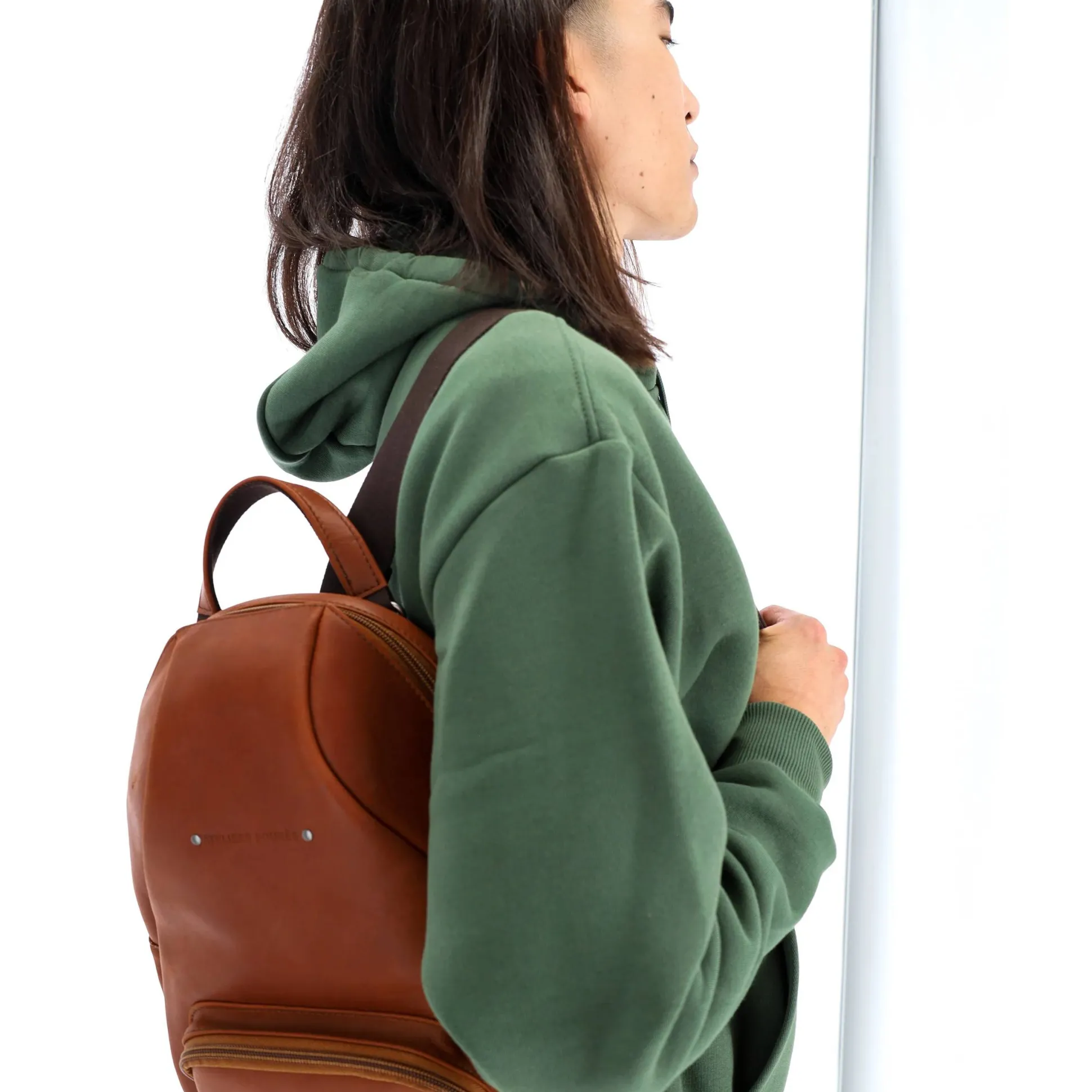 Les Ateliers Foures Sac a dos cuir Eole Baroudeur*Homme Sacs À Dos