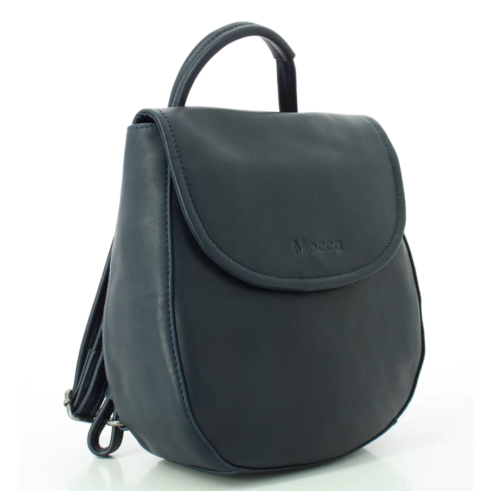 Mocca Sac a dos femme Cristina cuir a rabat*Femme Sacs À Dos Femme