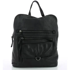 Gianni Conti Sac a dos femme zippe en cuir*Femme Sacs À Dos Femme