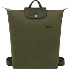 Longchamp Sac a dos M Le Pliage Green en toile*Femme Sacs À Dos Femme