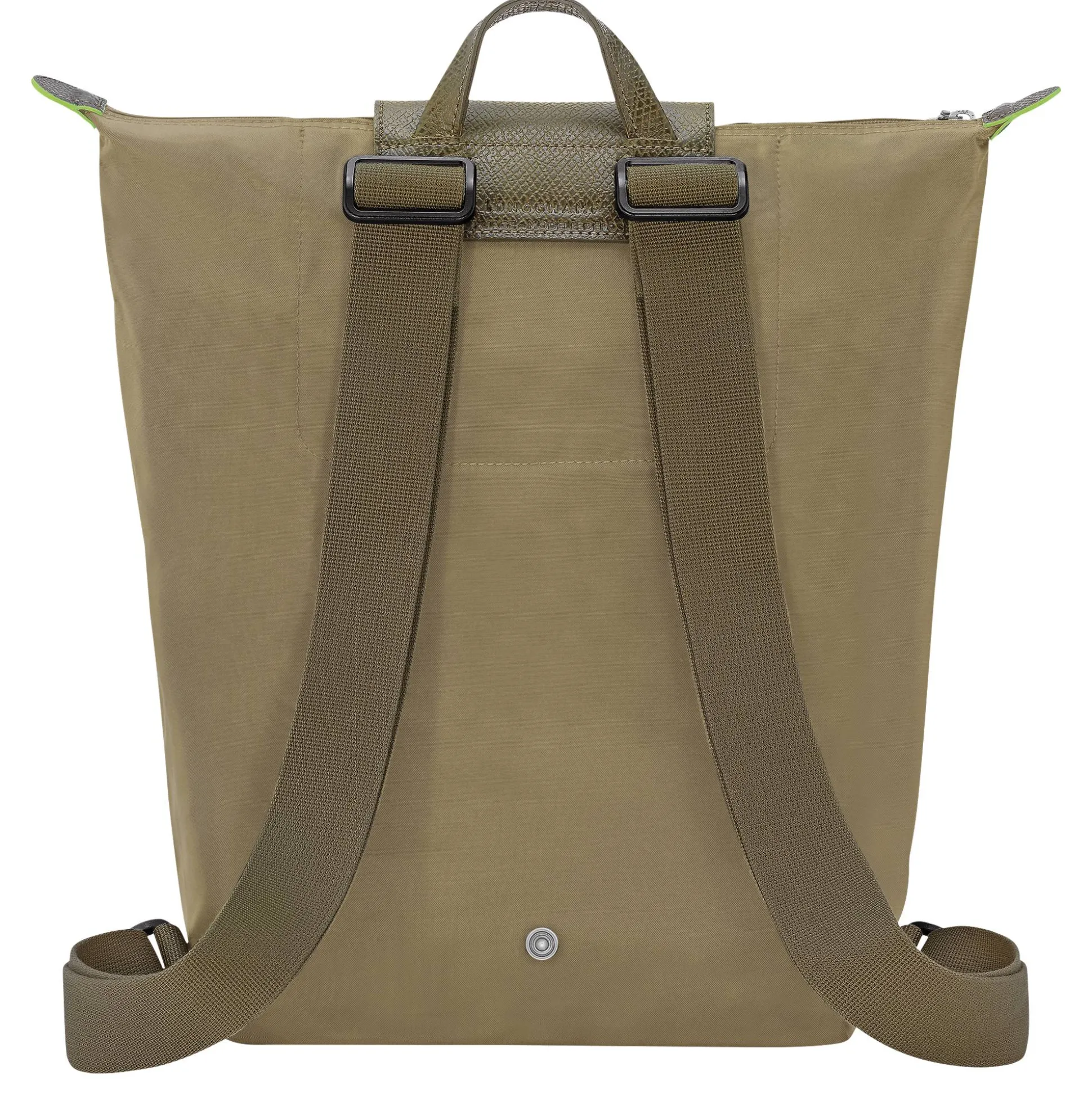 Longchamp Sac a dos M Le Pliage Green en toile*Femme Sacs À Dos Femme