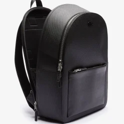 Lacoste Sac a dos ordinateur Chantaco cuir pique*Homme Sacs À Dos