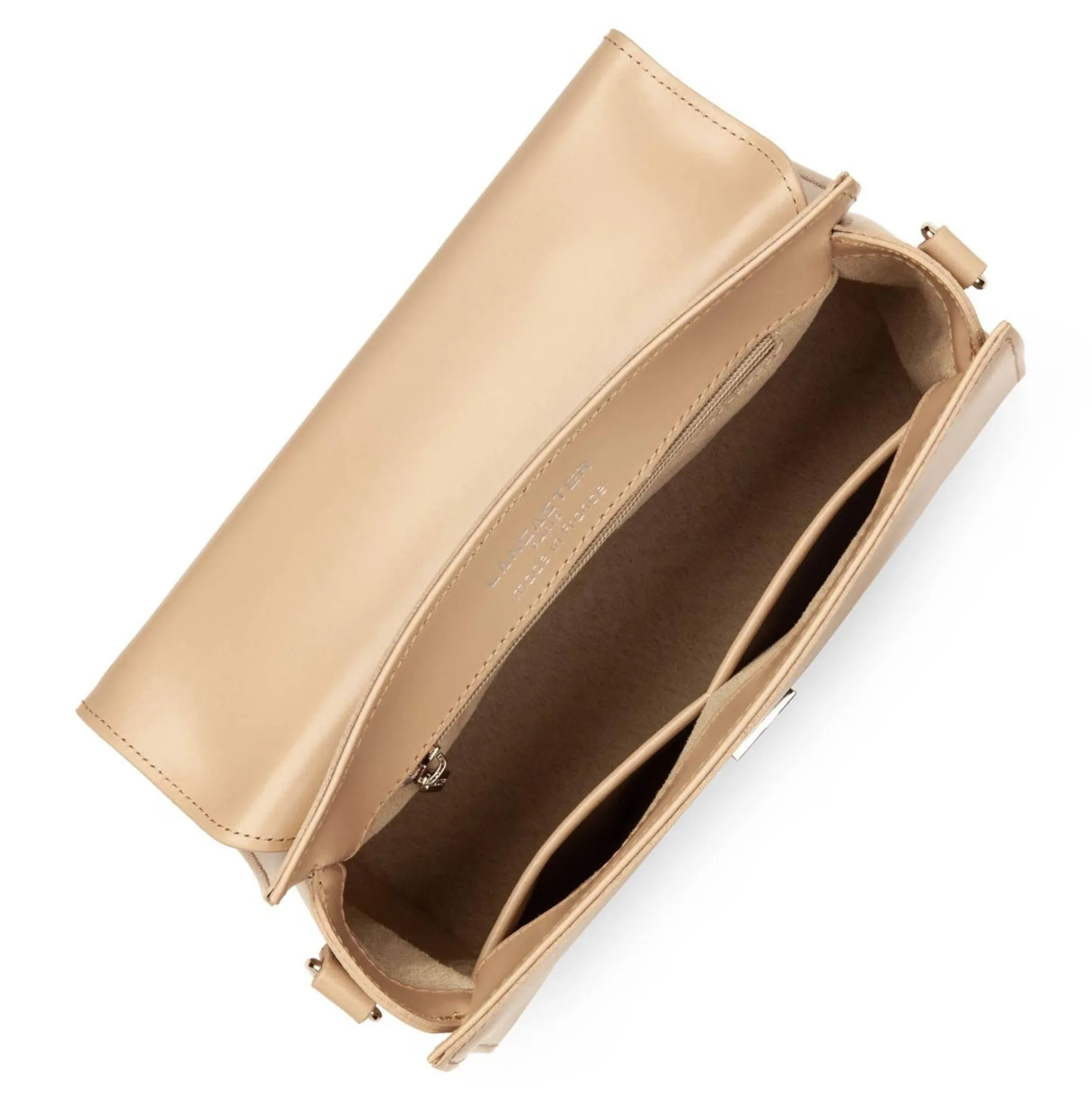 Lancaster Sac a main a rabat avec fermoir Suave Even M - Fabrique en France*Femme Sacs À Main