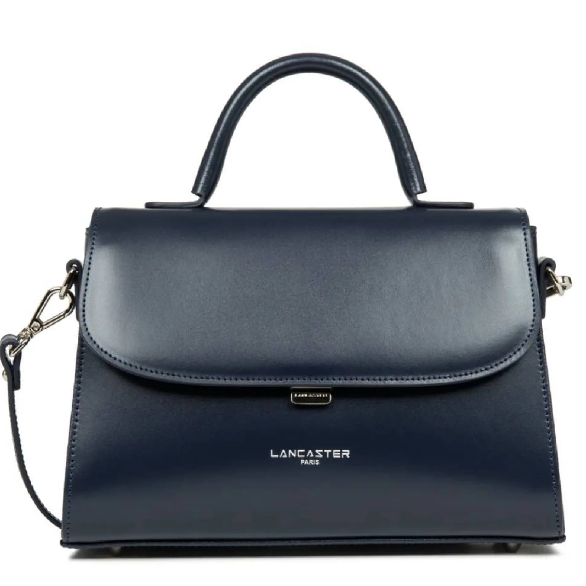 Lancaster Sac a main a rabat avec fermoir Suave Even M - Fabrique en France*Femme Sacs À Main
