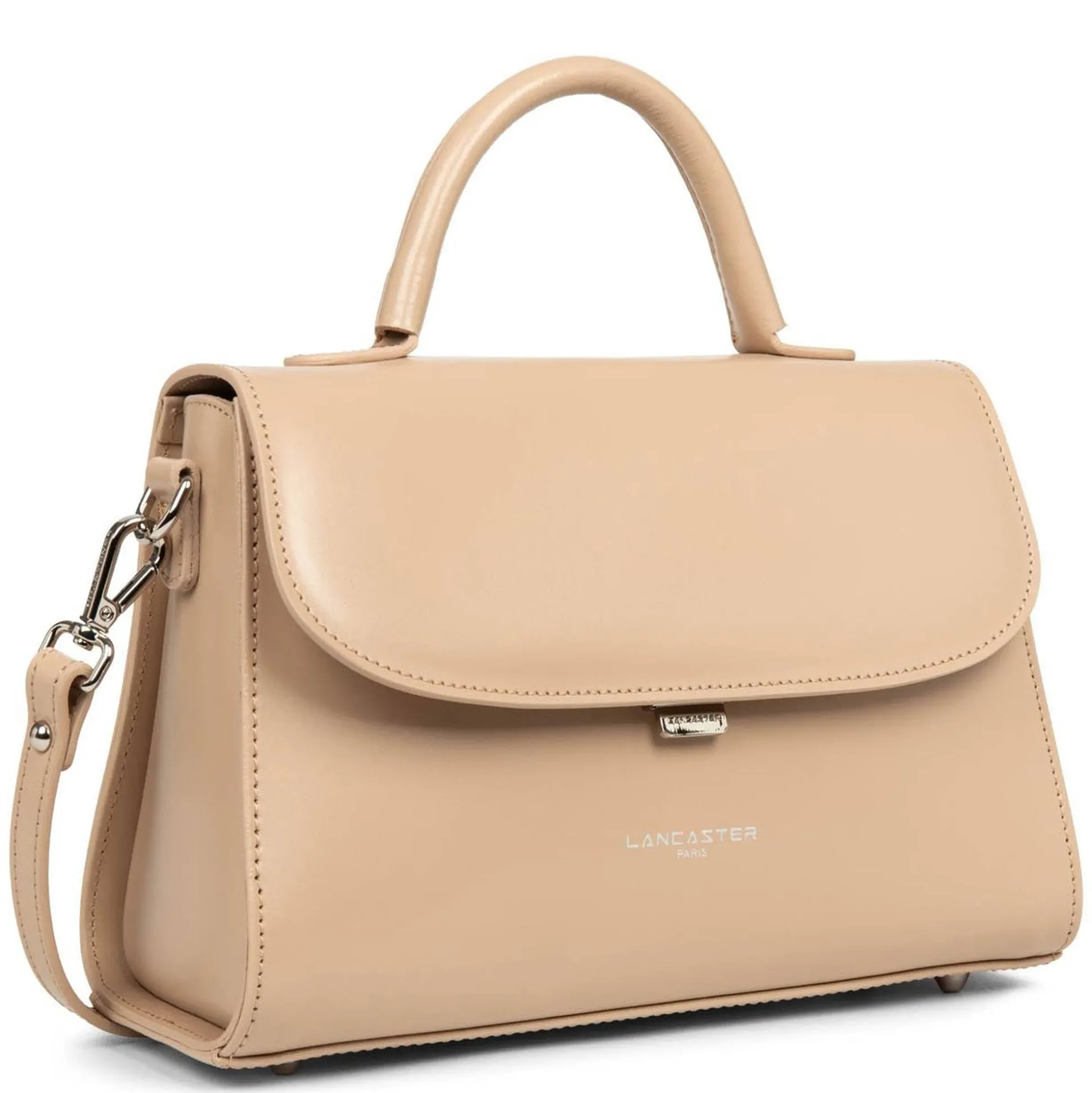 Lancaster Sac a main a rabat avec fermoir Suave Even M - Fabrique en France*Femme Sacs À Main