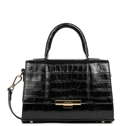 Lancaster Sac a main a rabat Exotic Trinity croco*Femme Sacs À Main