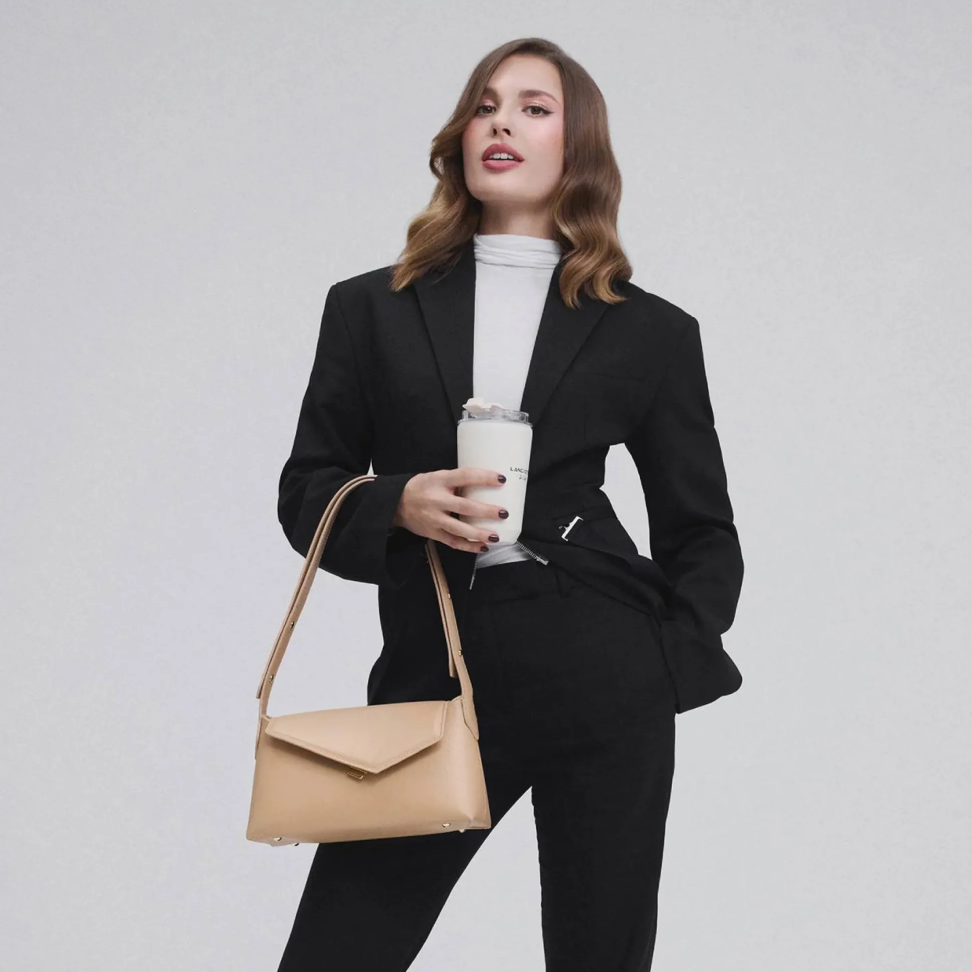 Lancaster Sac a main a rabat Zoe*Femme Sacs Porté Épaule