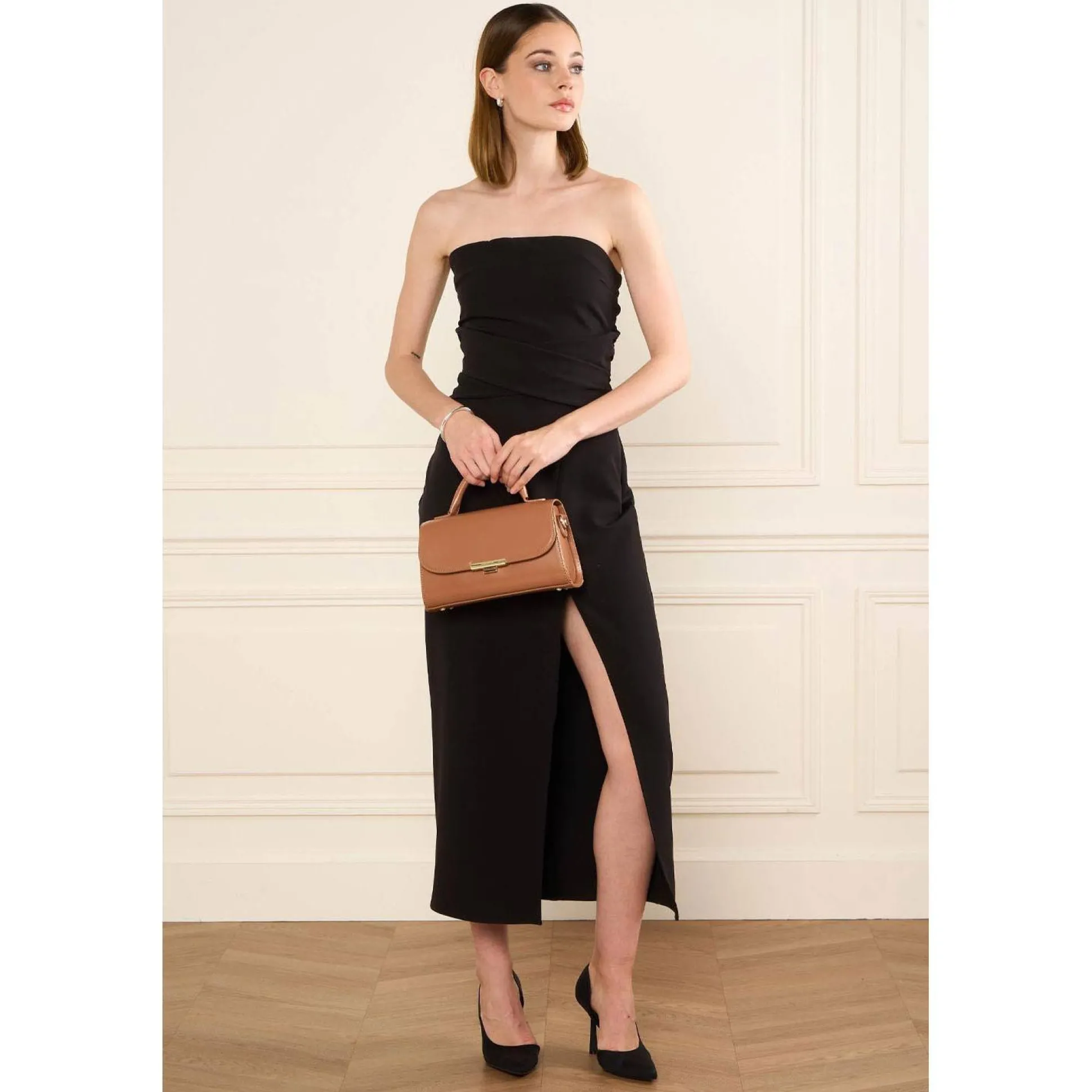 Lancaster Sac a main avec rabat a fermoir Suave Evenly*Femme Sacs À Main