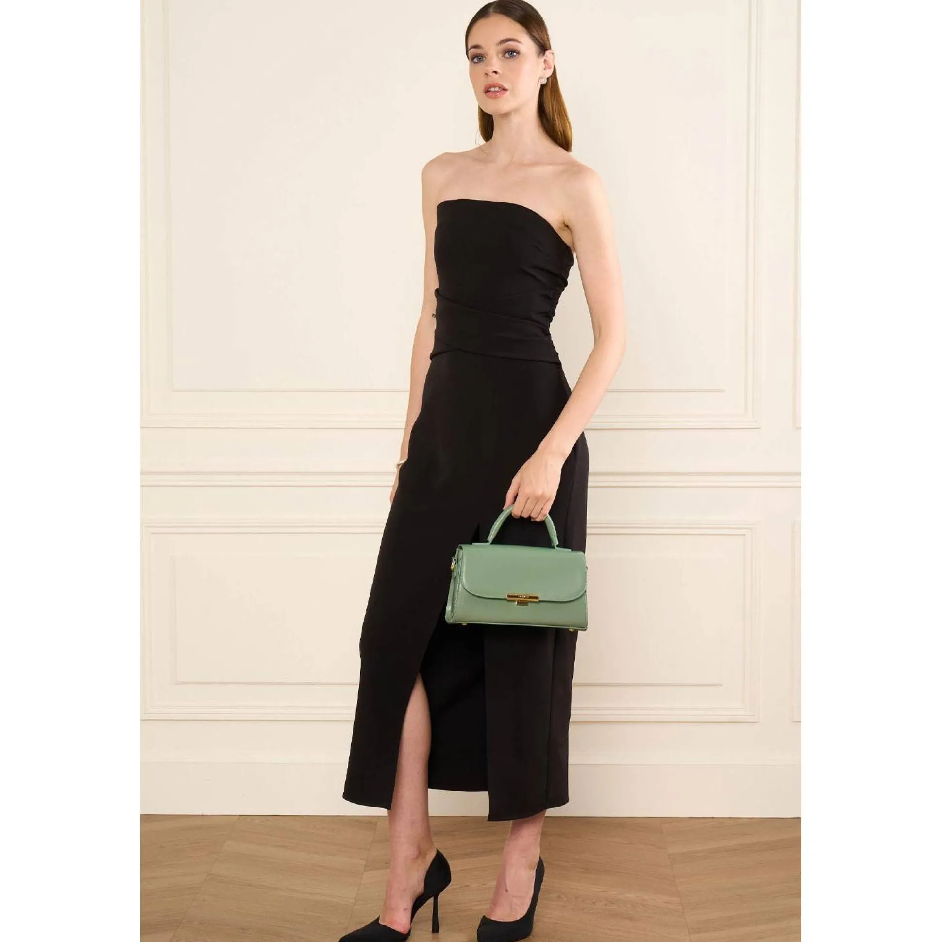 Lancaster Sac a main avec rabat a fermoir Suave Evenly*Femme Sacs À Main