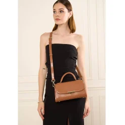 Lancaster Sac a main avec rabat a fermoir Suave Evenly*Femme Sacs À Main