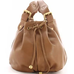 Gerard Darel Sac a main cuir lisse Le 24h*Femme Sacs À Main