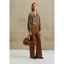 Gerard Darel Sac a main cuir lisse Le 24h*Femme Sacs À Main