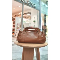 Gerard Darel Sac a main cuir lisse Le 24h*Femme Sacs À Main