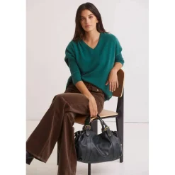 Gerard Darel Sac a main cuir lisse Le 24h*Femme Sacs À Main