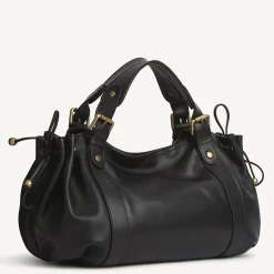 Gerard Darel Sac a main cuir lisse Le 24h*Femme Sacs À Main
