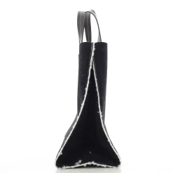 Marlon Firenze Sac a main cuir nubuck et fourrure*Femme Sacs À Main