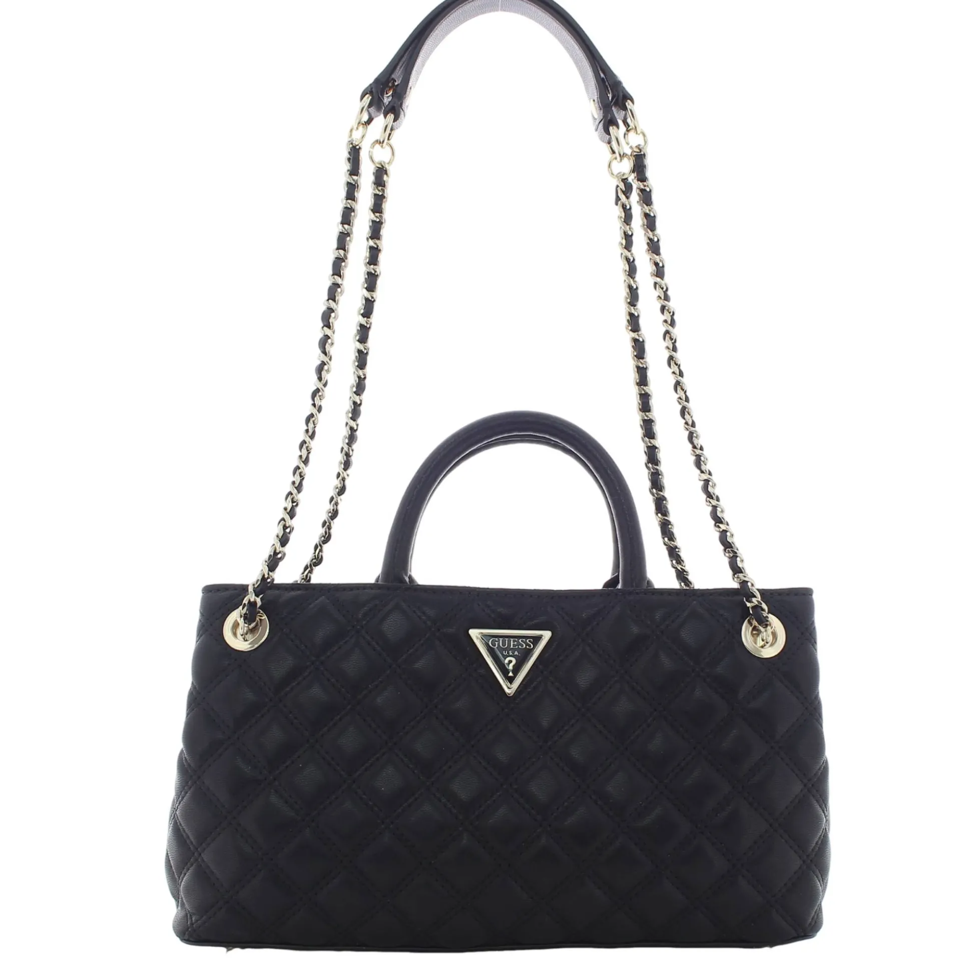 Guess Sac a main Giully effet matelasse*Femme Sacs Porté Épaule|Sacs À Main