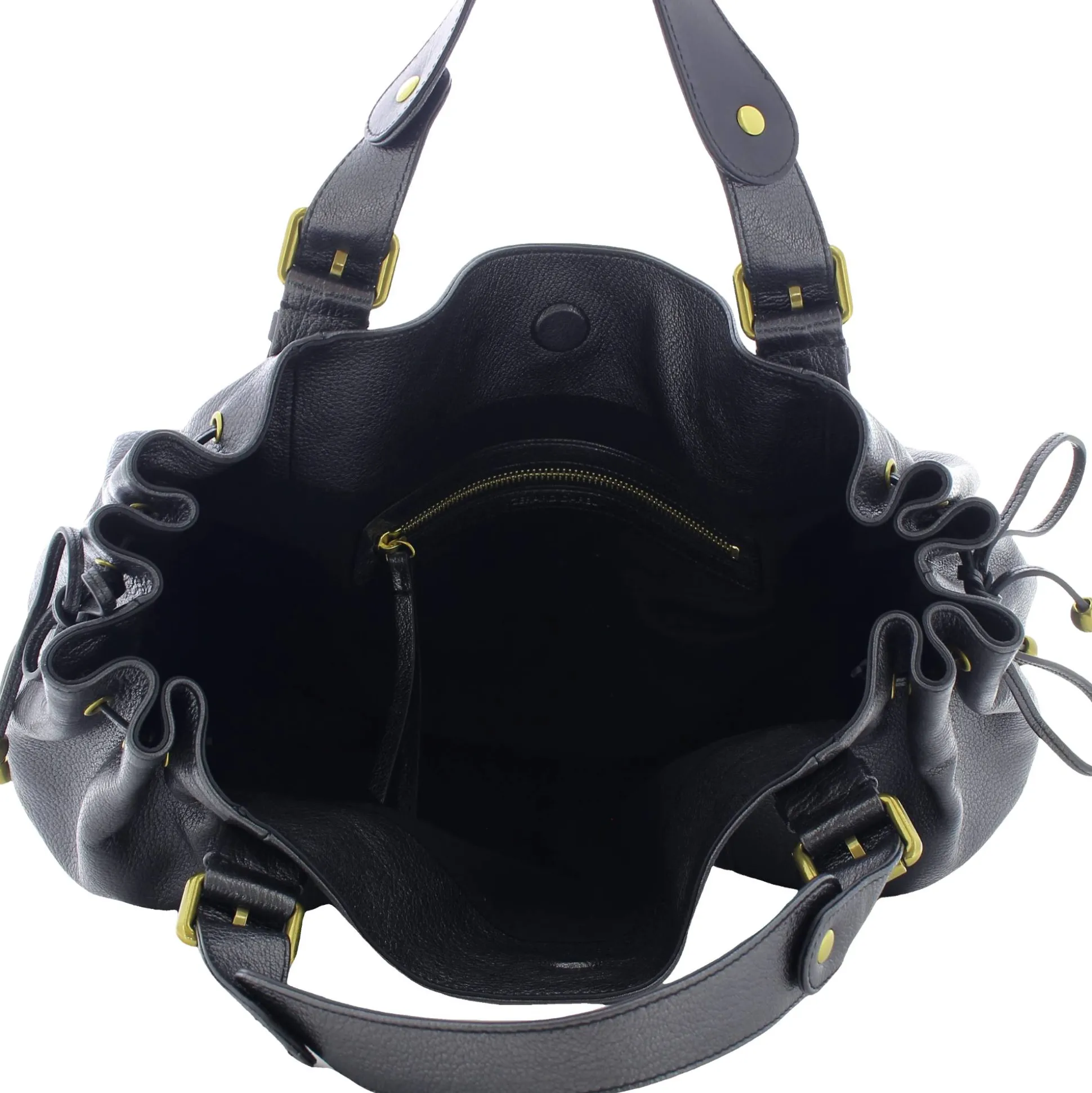 Gerard Darel Sac a main 24H en cuir metallise*Femme Sacs À Main