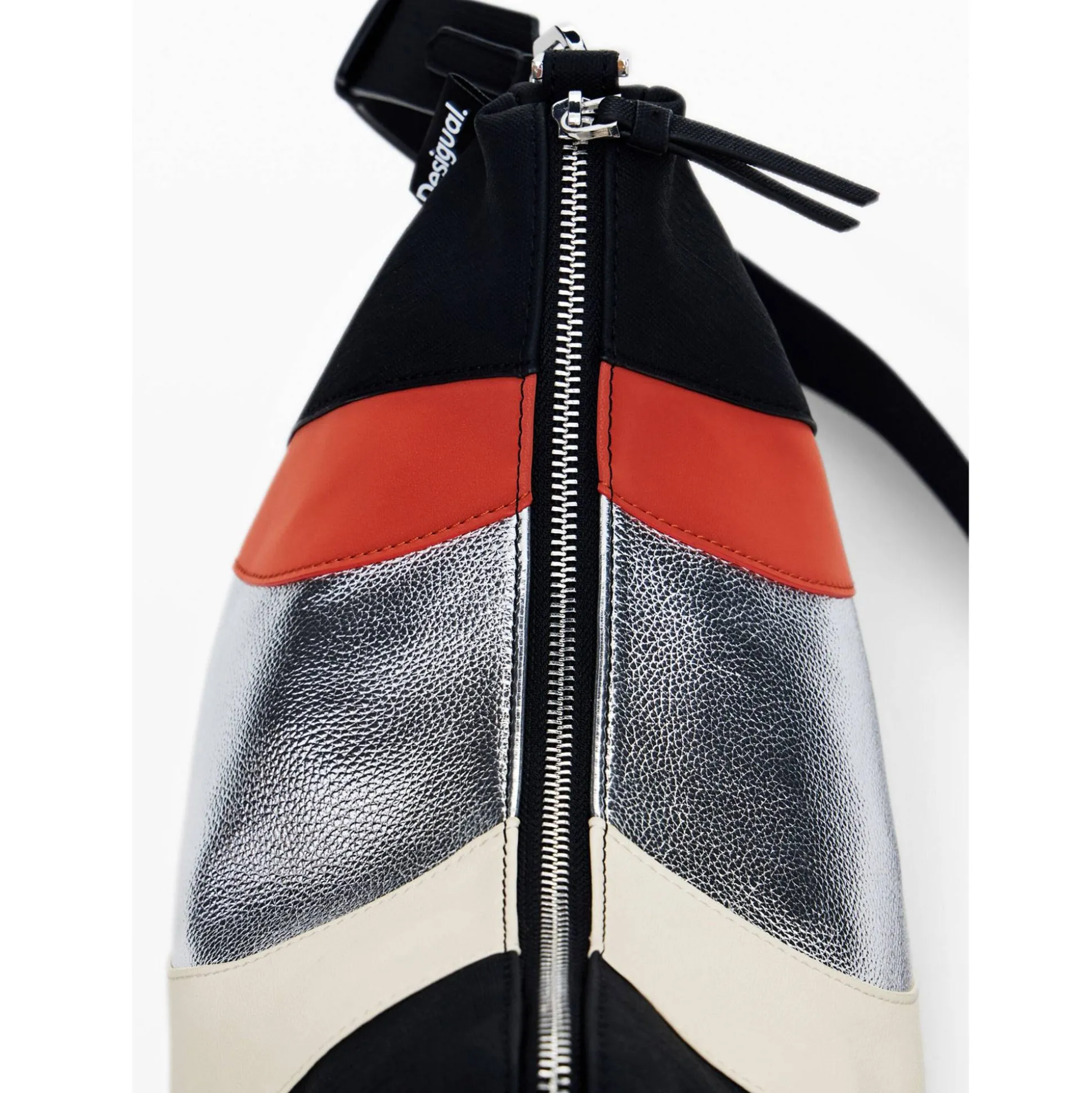 Desigual Sac a main imprime ondule kahlo Mayari Maxi*Femme Sacs À Main