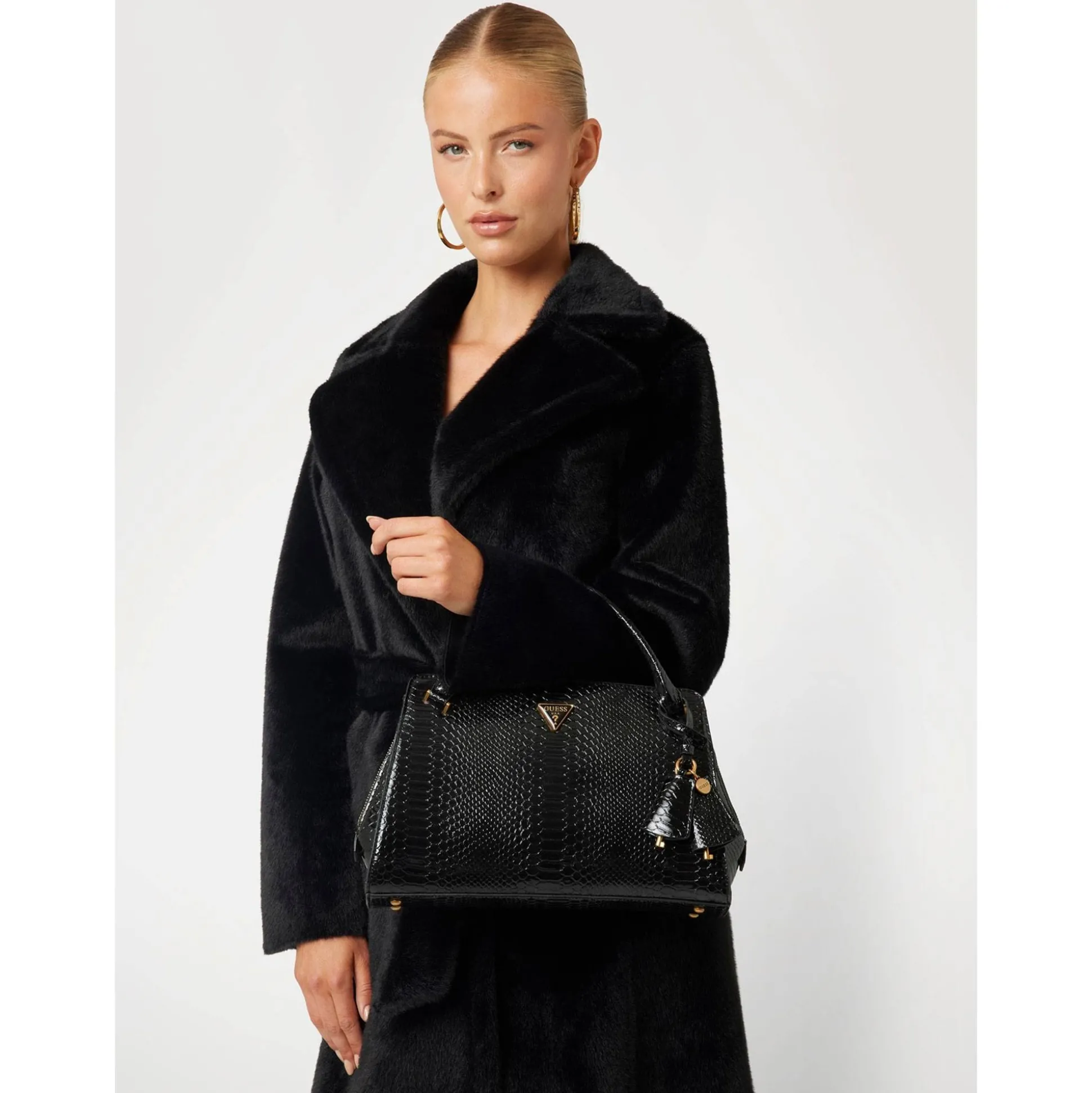 Guess Sac a main imprime python Georgina*Femme Sacs À Main