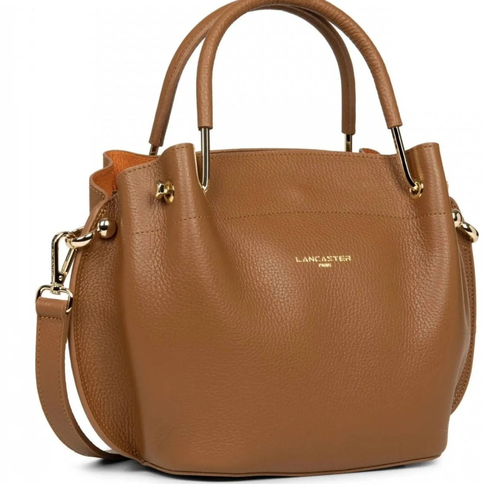 Lancaster Sac a main Louisa Foulonne Double Made in France*Femme Sacs À Main