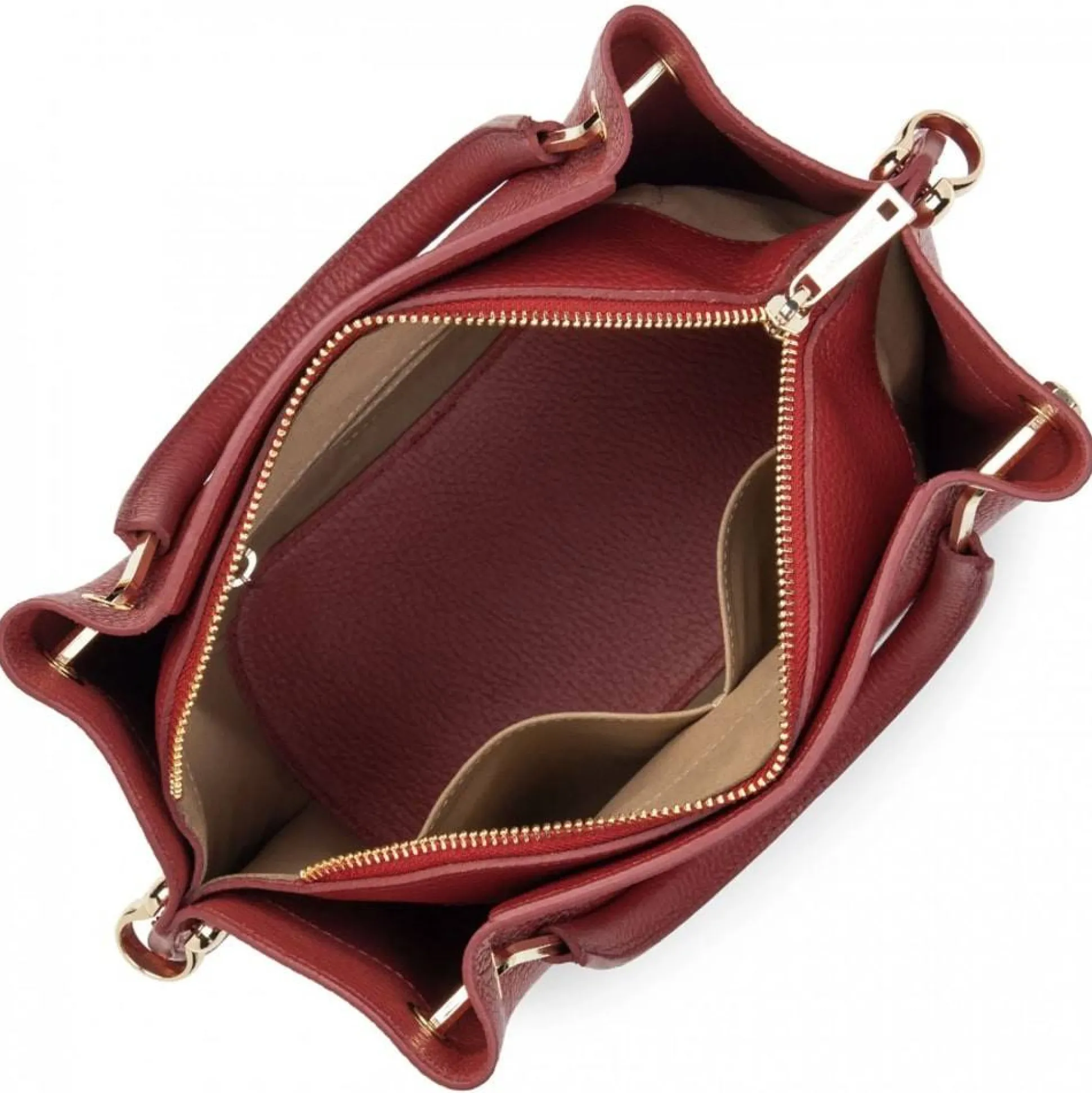 Lancaster Sac a main Louisa Foulonne Double Made in France*Femme Sacs À Main