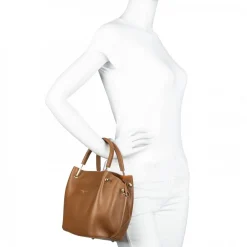 Lancaster Sac a main Louisa Foulonne Double Made in France*Femme Sacs À Main