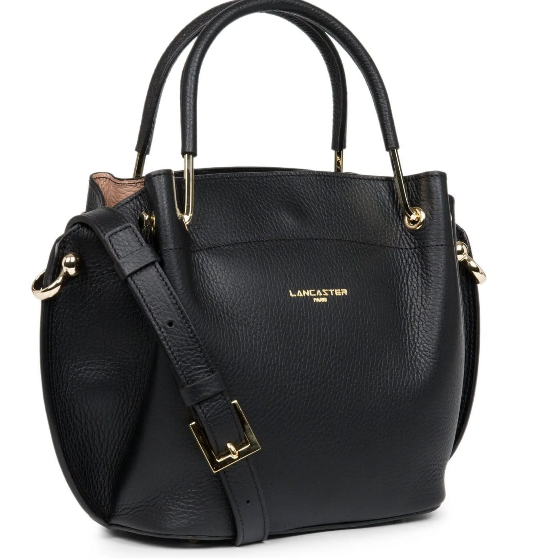 Lancaster Sac a main Louisa Foulonne Double Made in France*Femme Sacs À Main