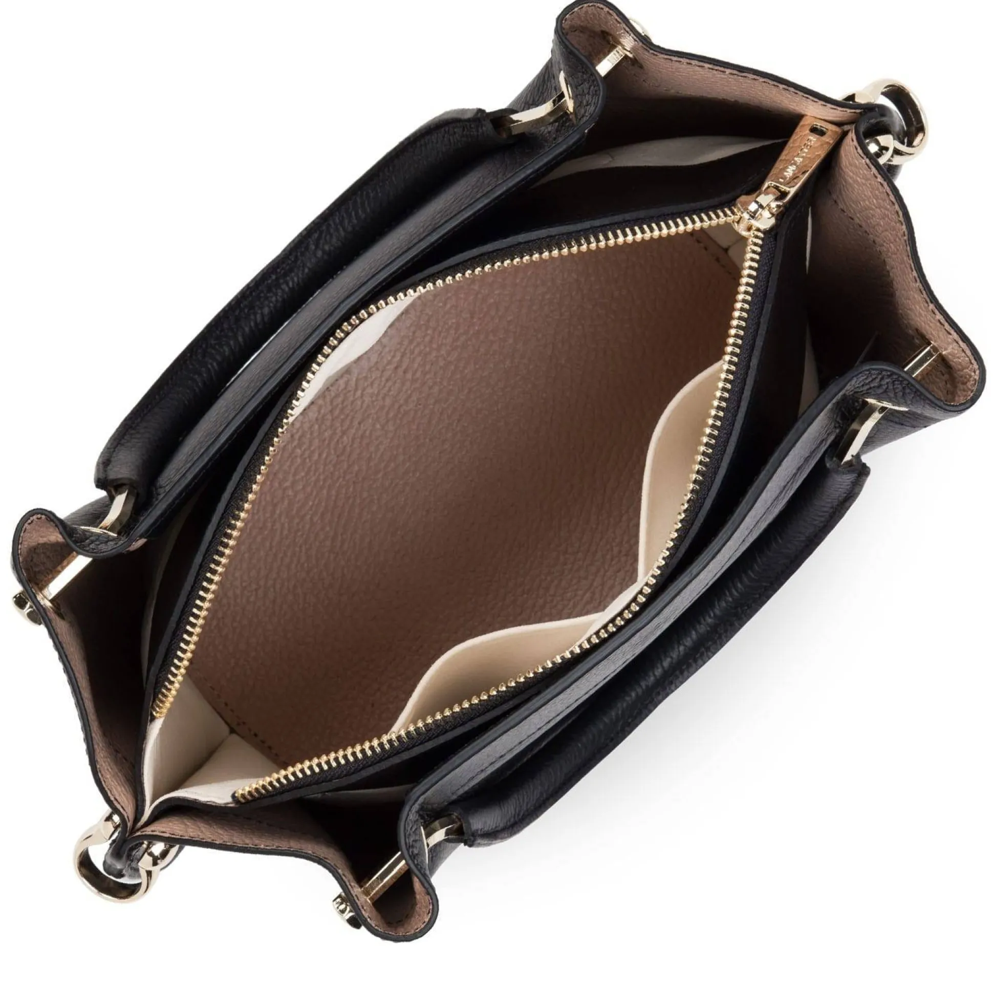 Lancaster Sac a main Louisa Foulonne Double Made in France*Femme Sacs À Main