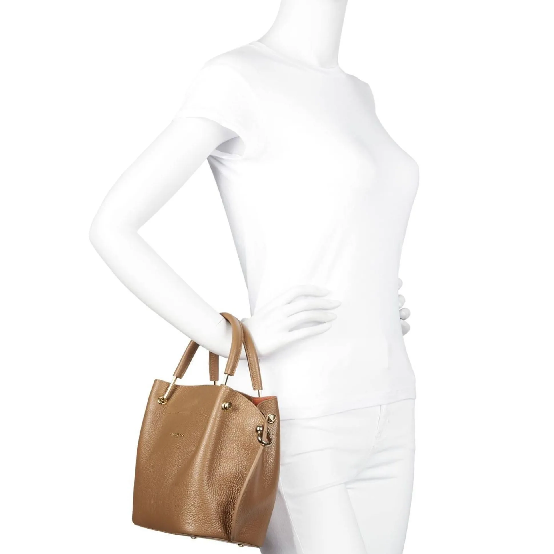 Lancaster Sac a main Louisa Foulonne Double Made in France*Femme Sacs À Main