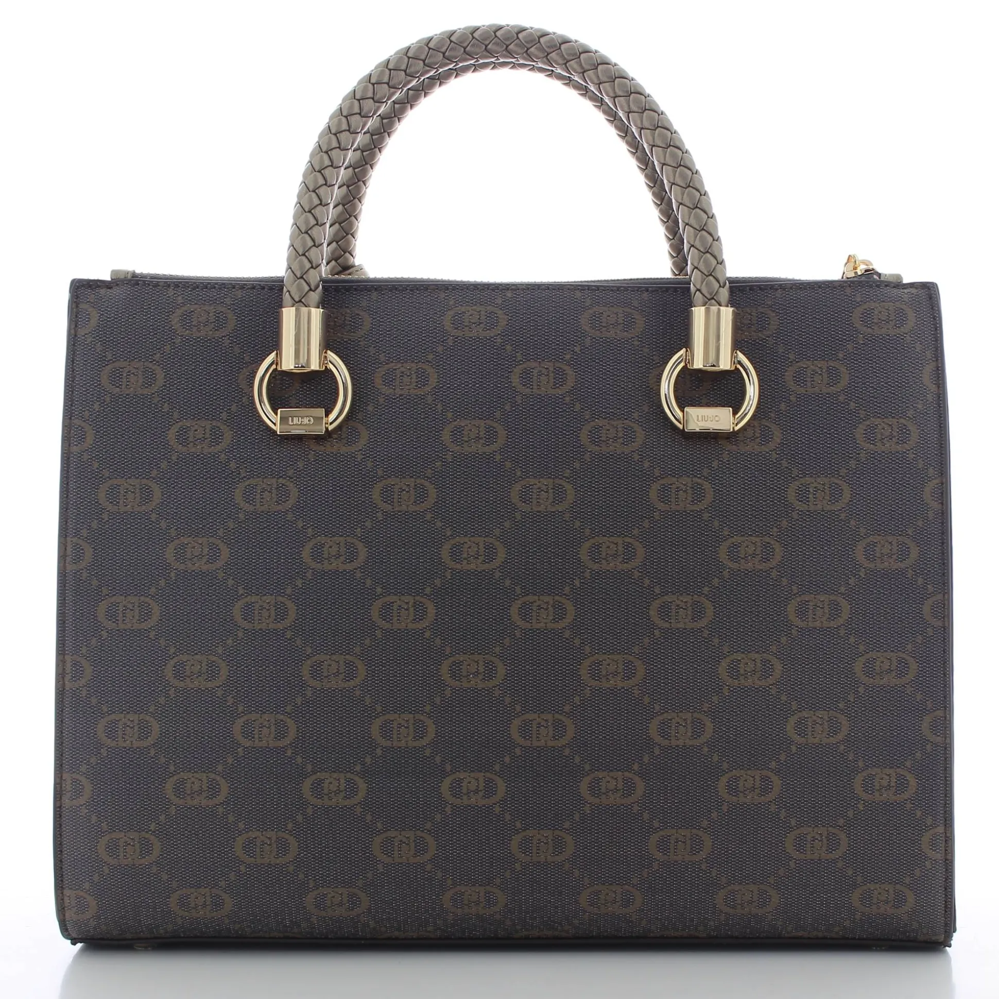 Liu Jo Sac a main Manhattan logo anses tressees*Femme Sacs À Main