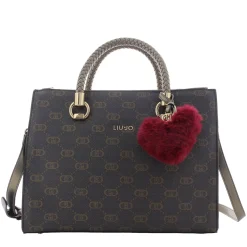 Liu Jo Sac a main Manhattan logo anses tressees*Femme Sacs À Main