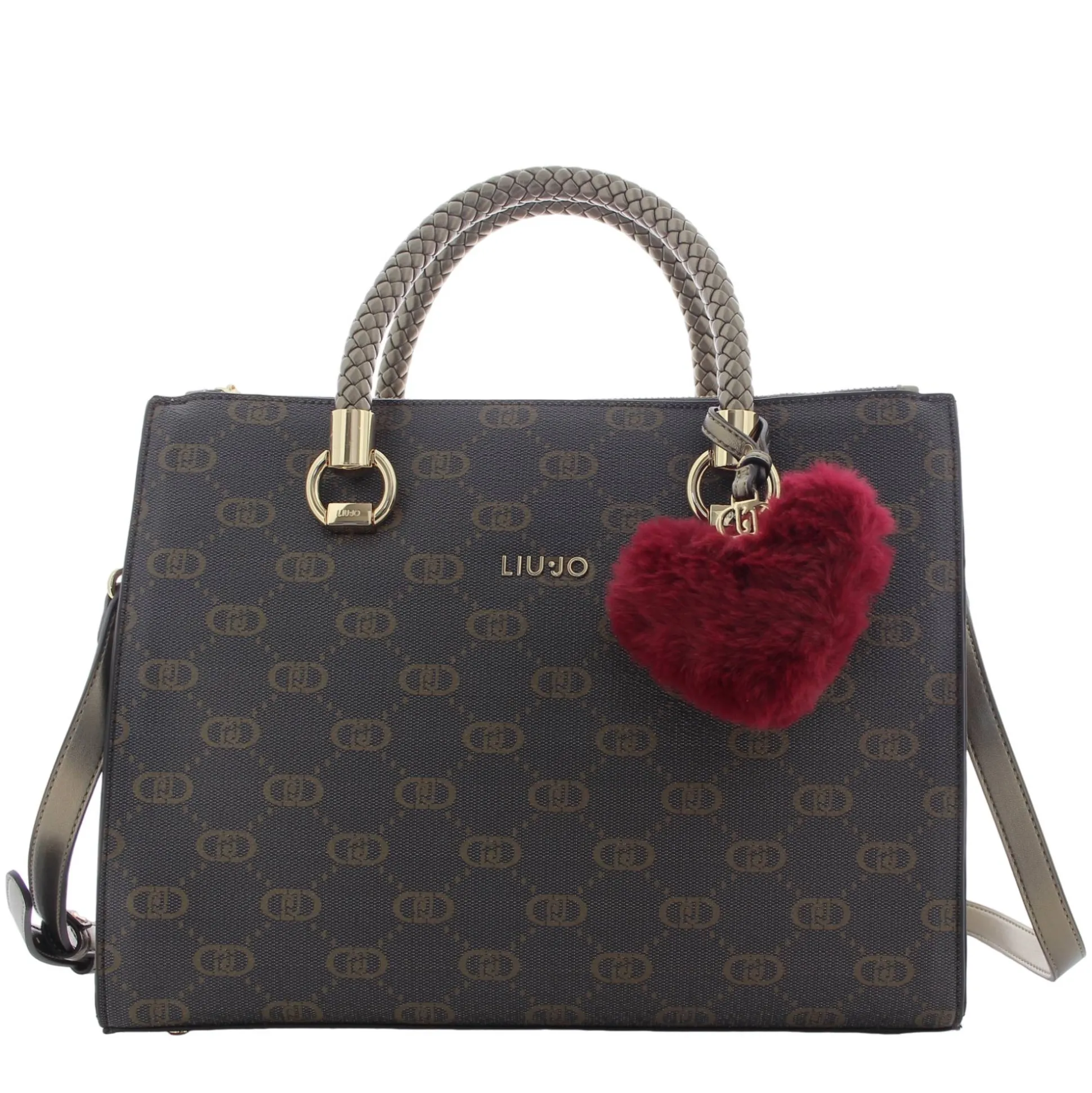 Liu Jo Sac a main Manhattan logo anses tressees*Femme Sacs À Main