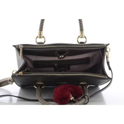 Liu Jo Sac a main Manhattan logo anses tressees*Femme Sacs À Main
