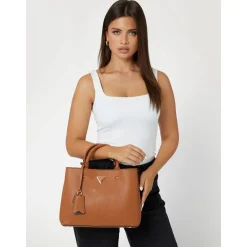 Guess Sac a main Meridian clous effet graine*Femme Sacs À Main