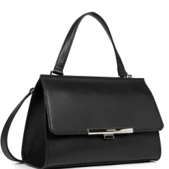 Lancaster Sac a main Sierra a rabat cuir graine*Femme Sacs À Main