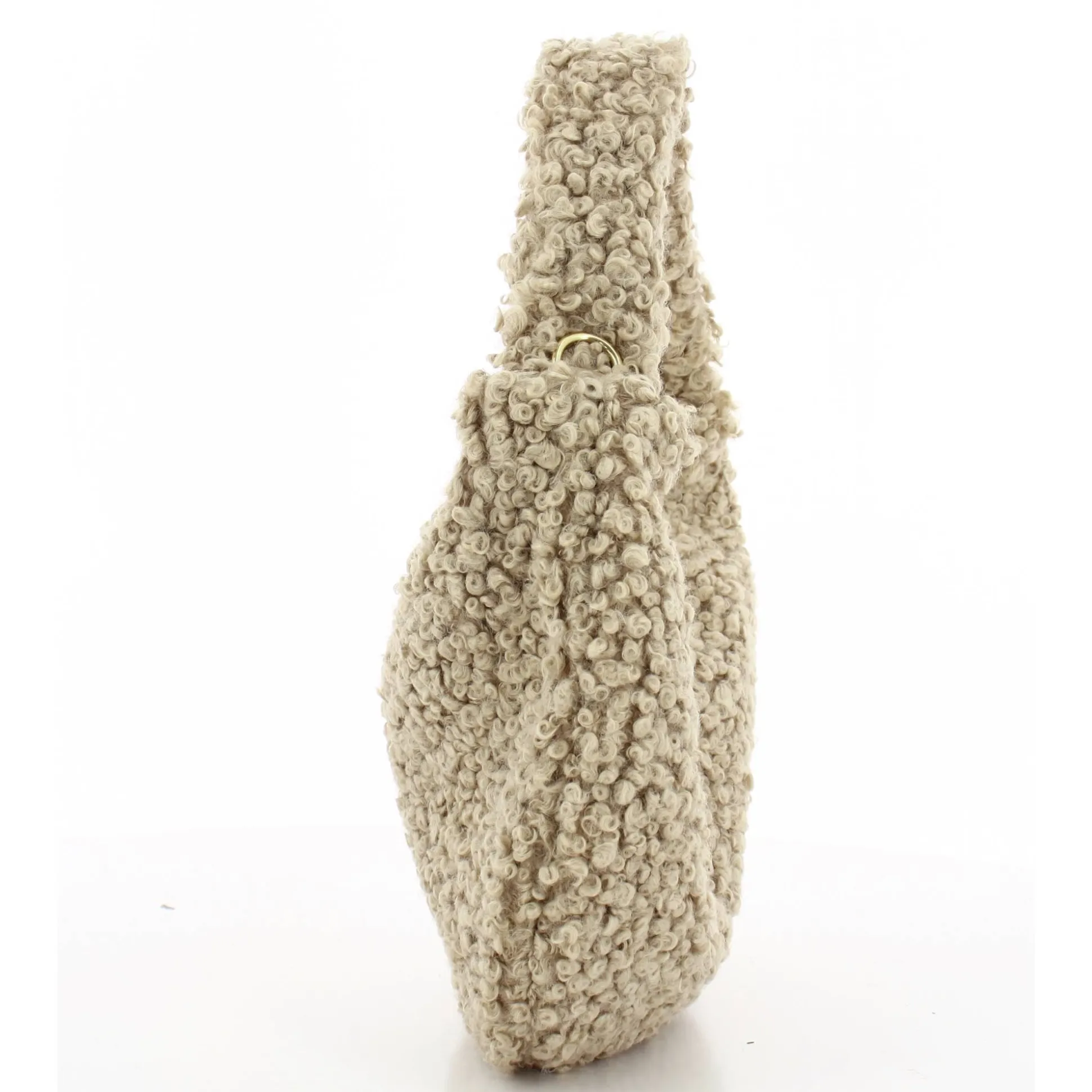 Marlon Firenze Sac a main teddy effet fourrure*Femme Sacs Bandoulière