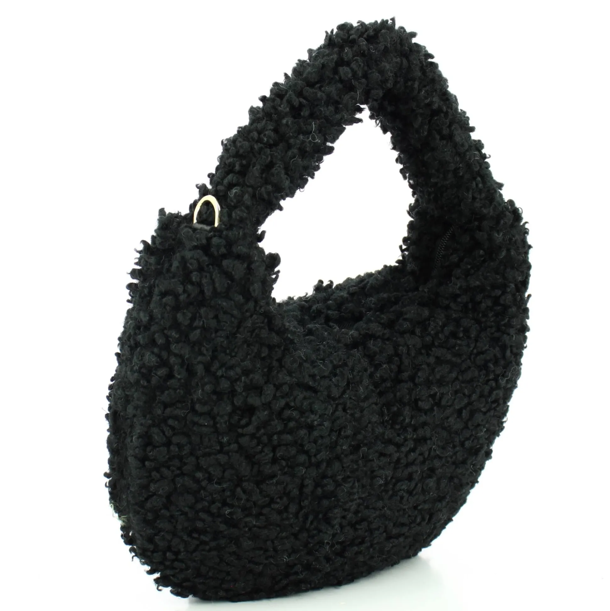 Marlon Firenze Sac a main teddy effet fourrure*Femme Sacs Bandoulière