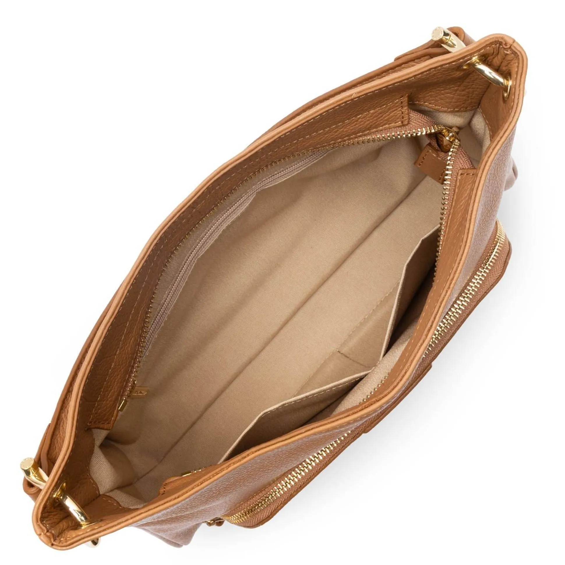 Lancaster Sac a main zippe Dune*Femme Sacs À Main