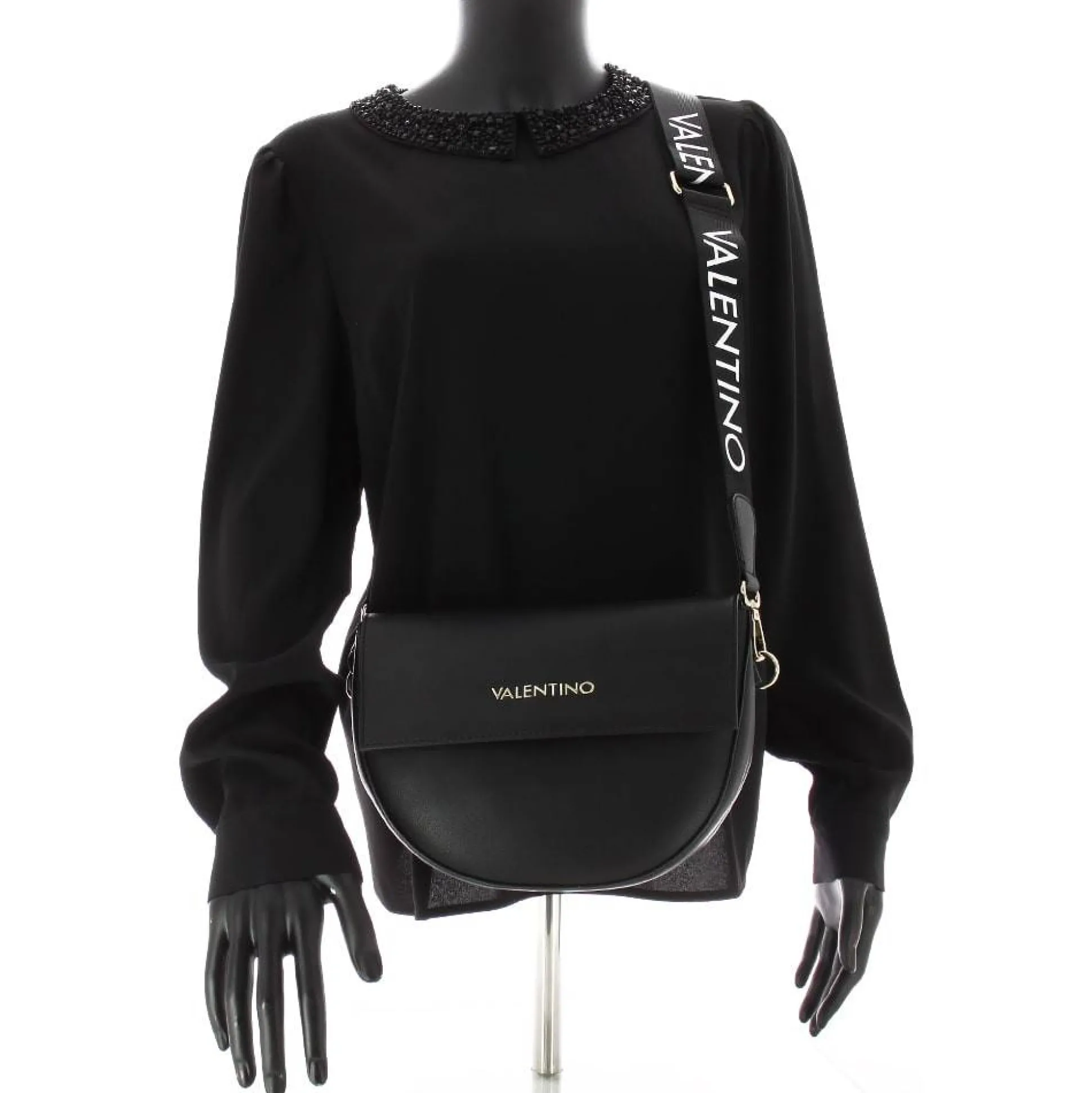 Valentino Bags Sac a rabat Bigs avec bandouliere logo*Femme Sacs Bandoulière