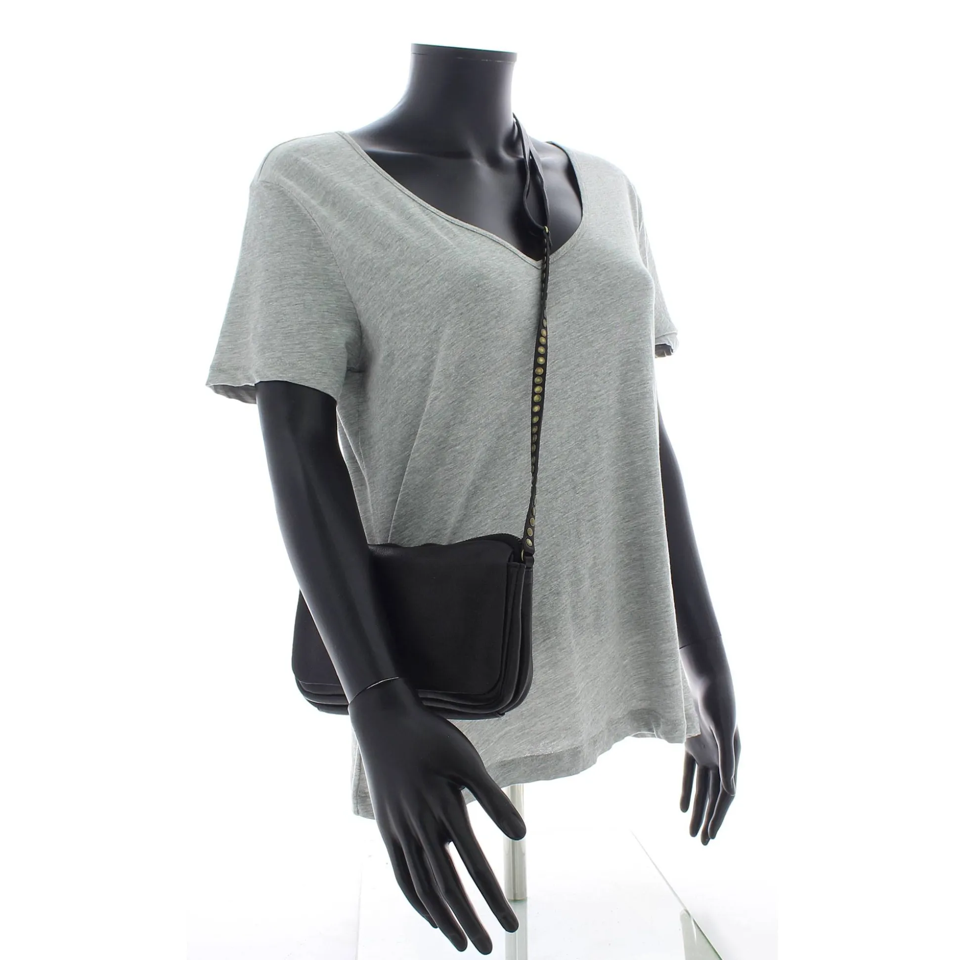 Biba Sac a rabat Brewton avec bandouliere cloutee*Femme Sacs Bandoulière