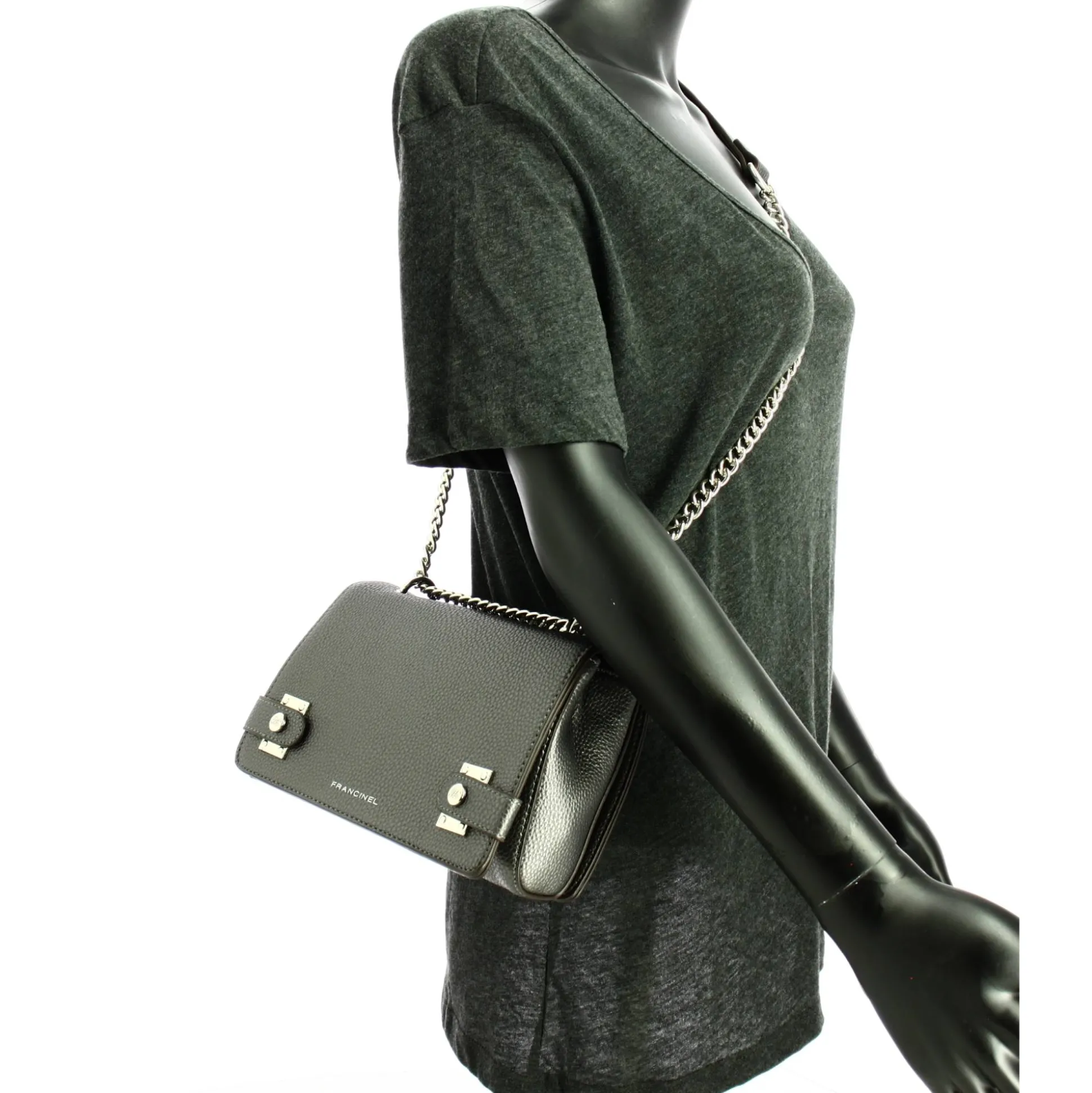 Francinel Sac a rabat Maddie bandouliere chaine*Femme Sacs Bandoulière